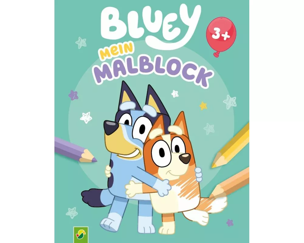 Bluey Mein Malblock