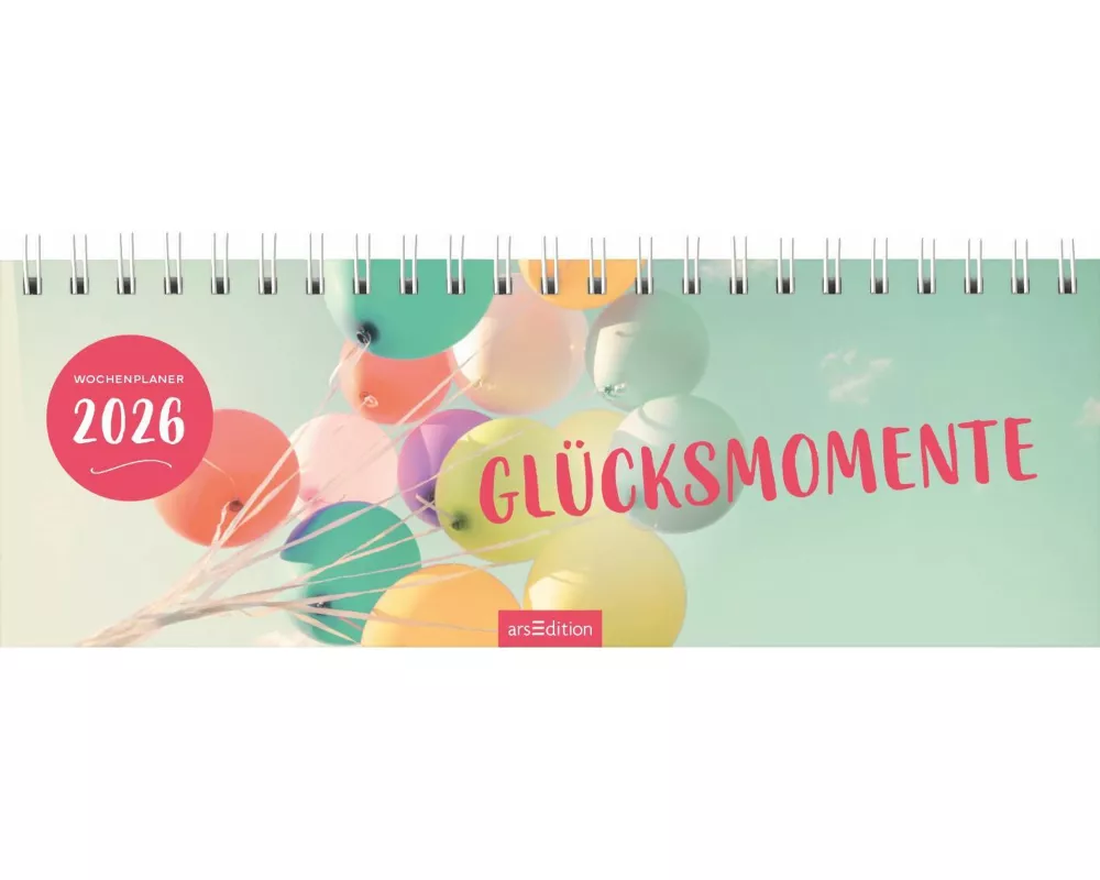 Tischkalender Glücksmomente 2026