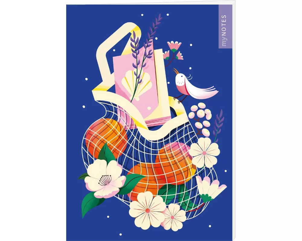 myNOTES Papeterie: Notizheft Farben des Sommers – Markt