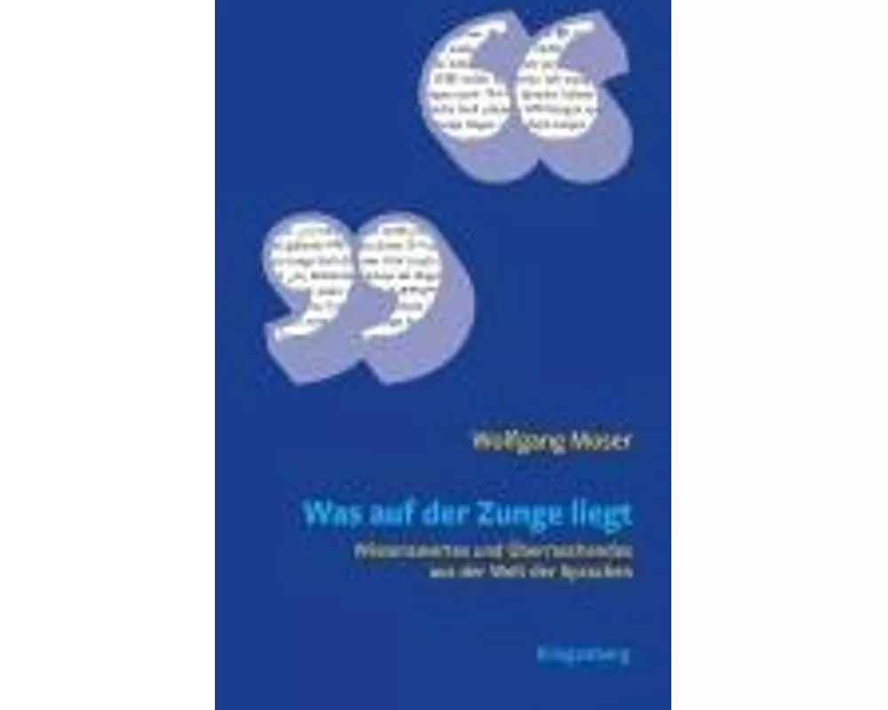 Was auf der Zunge liegt