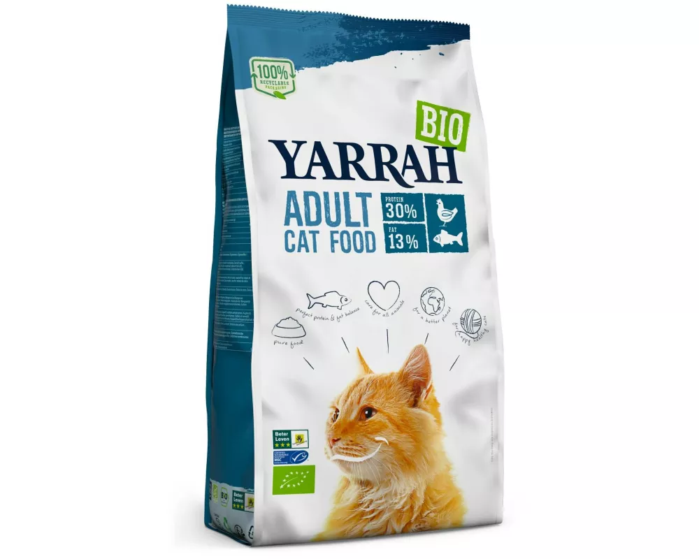 Yarrah Bio-Trockenfutter Adult Huhn & Fisch 2.4 kg