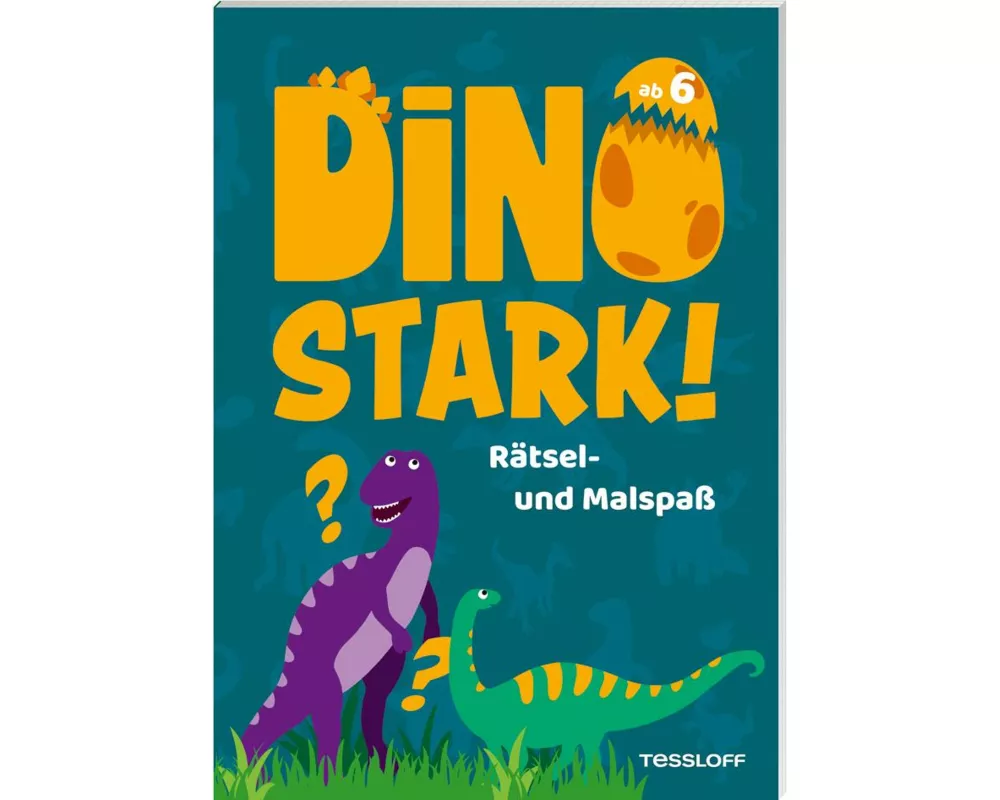 Dinostark! Rätsel- und Malspaß