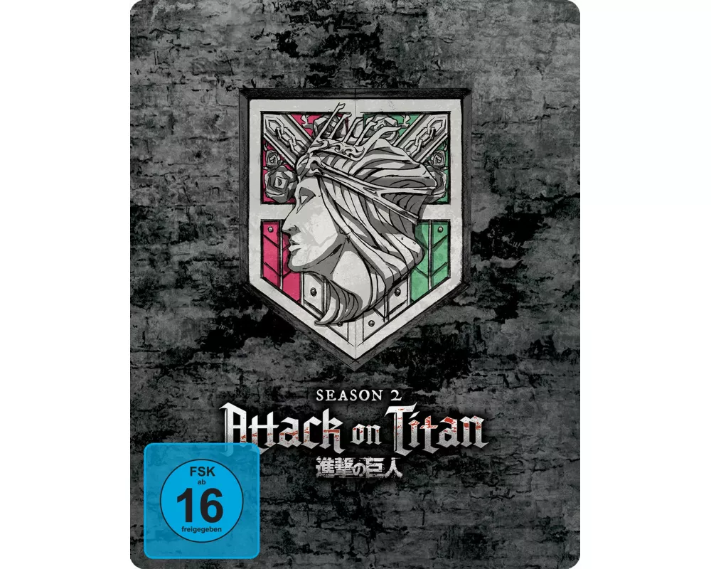 Attack on Titan - Staffel 2 - Gesamtausgabe - Steelbook - DVD - Limited Edition