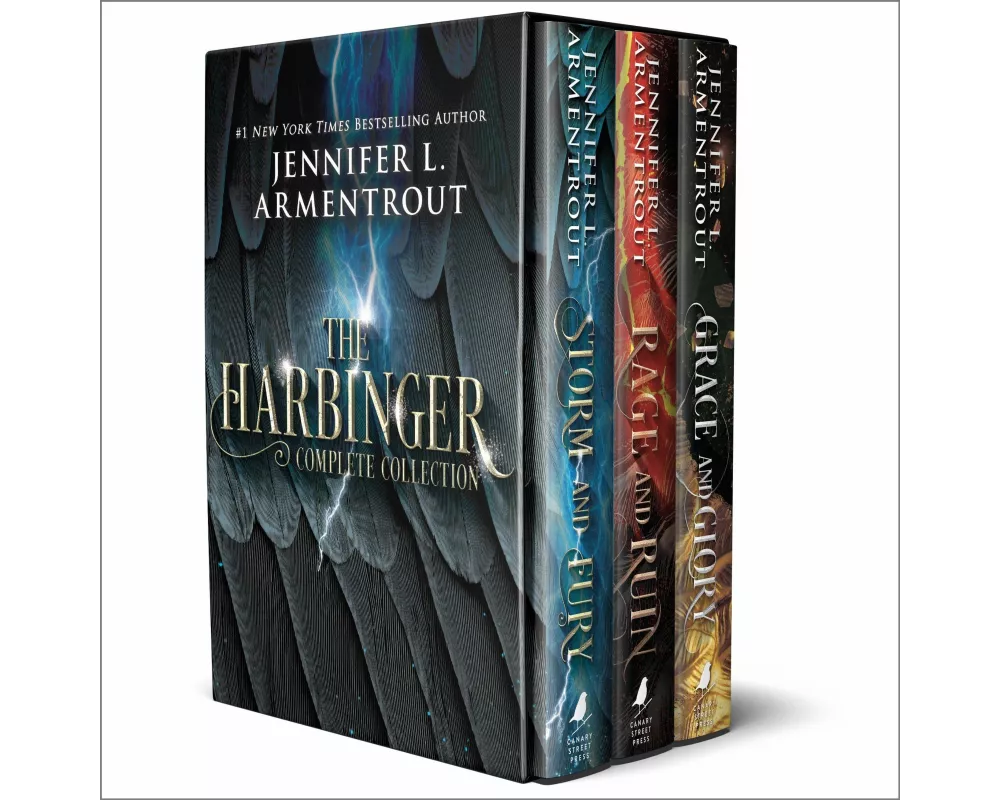 Jennifer Armentrout Harbinger Series Box Set: Storm and Fury, Rage and Ruin, Grace and Glory