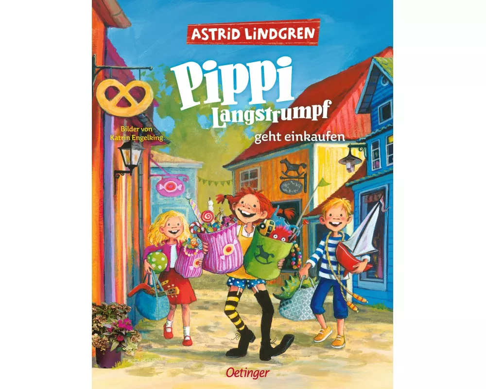 Pippi Langstrumpf geht einkaufen