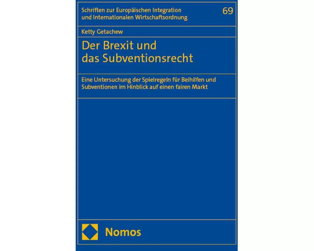 Der Brexit und das Subventionsrecht