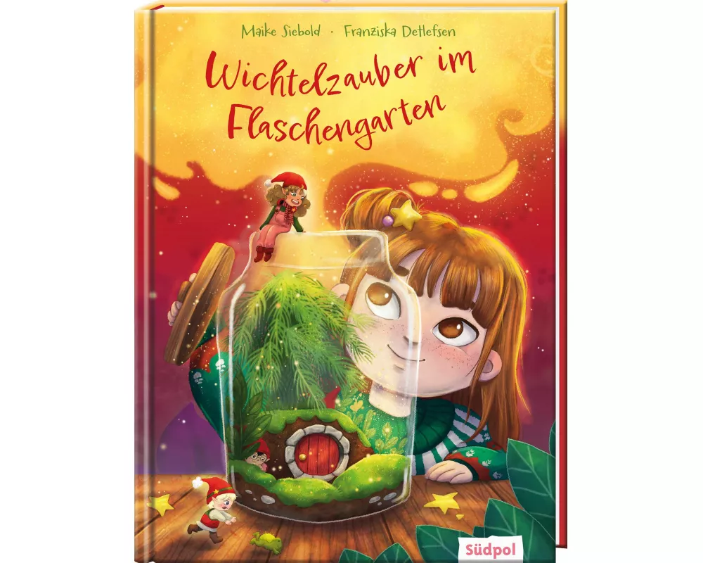 Wichtelzauber im Flaschengarten