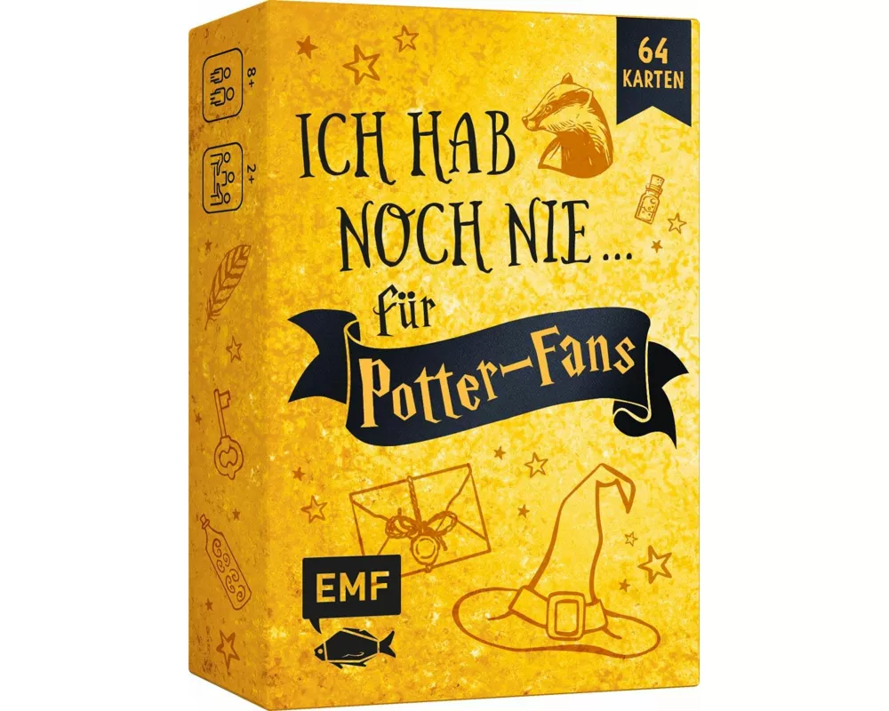Kartenspiel: Ich hab noch nie ... für Harry Potter-Fans