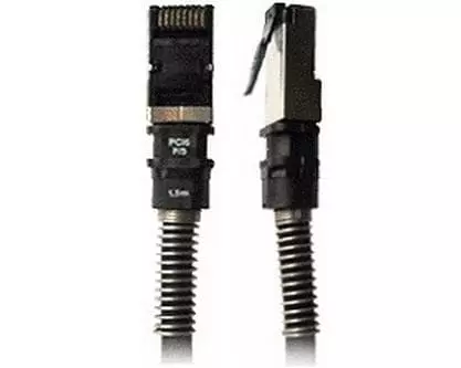 Patchsee Patchkabel RJ-45 - RJ-45 Cat 6A, U/UTP, 2.7 m, Schwarz