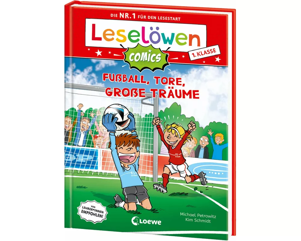 Leselöwen Comics 1. Klasse - Fußball, Tore, große Träume