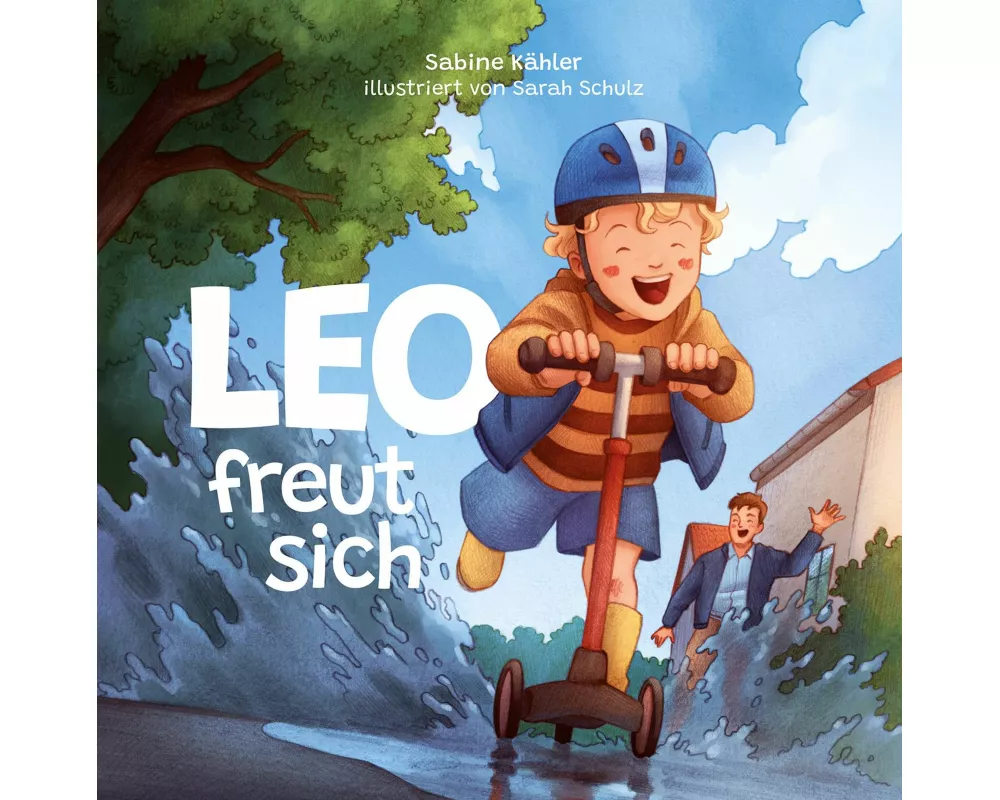 Leo freut sich