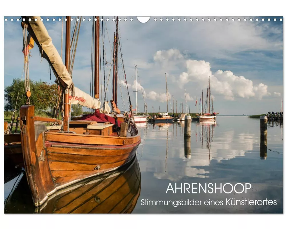 Ahrenshoop - Stimmungsbilder eines Künstlerortes (Wandkalender 2026 DIN A3 quer), CALVENDO Monatskalender