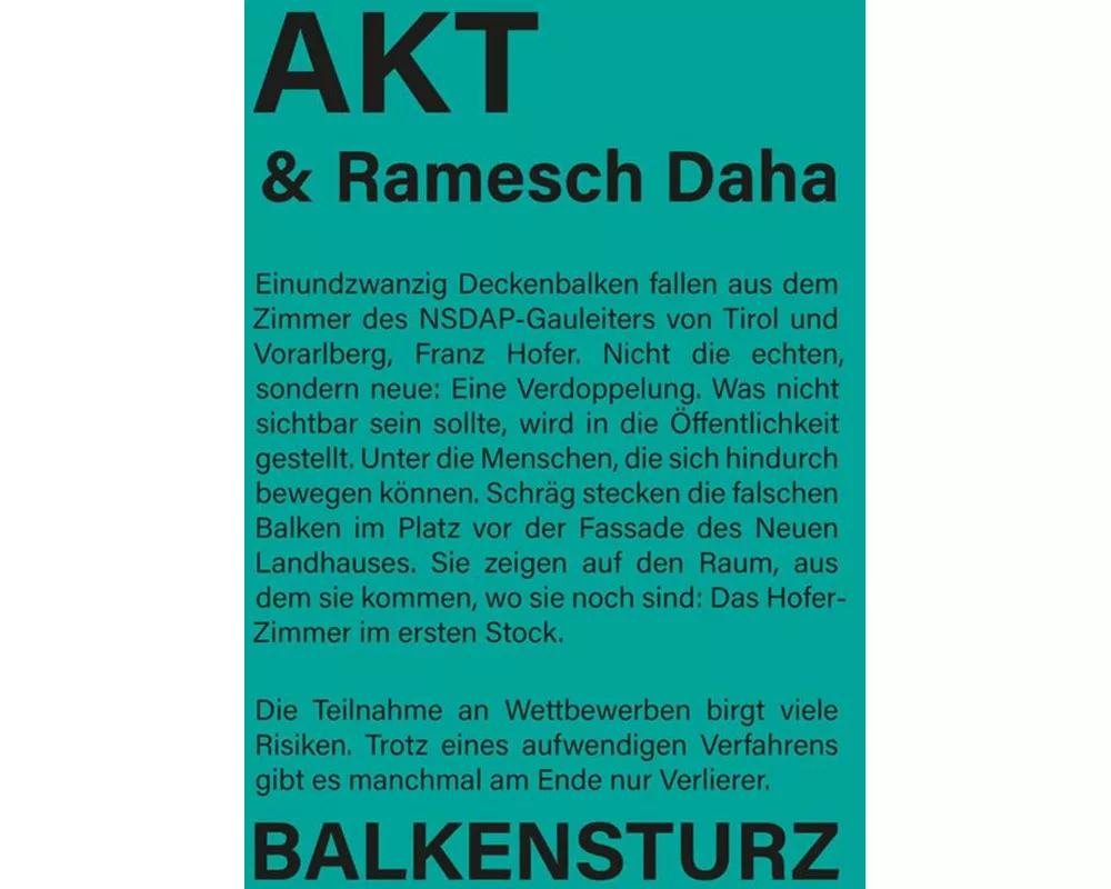 Balkensturz