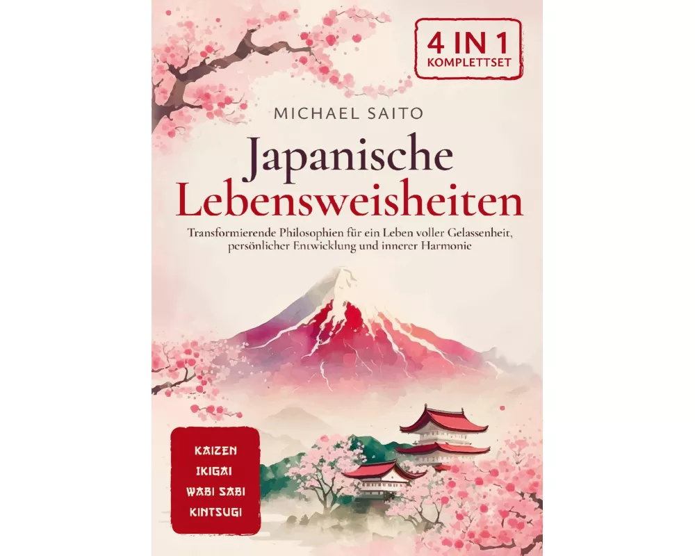 Japanische Lebensweisheiten 4-in-1 [Komplettset]