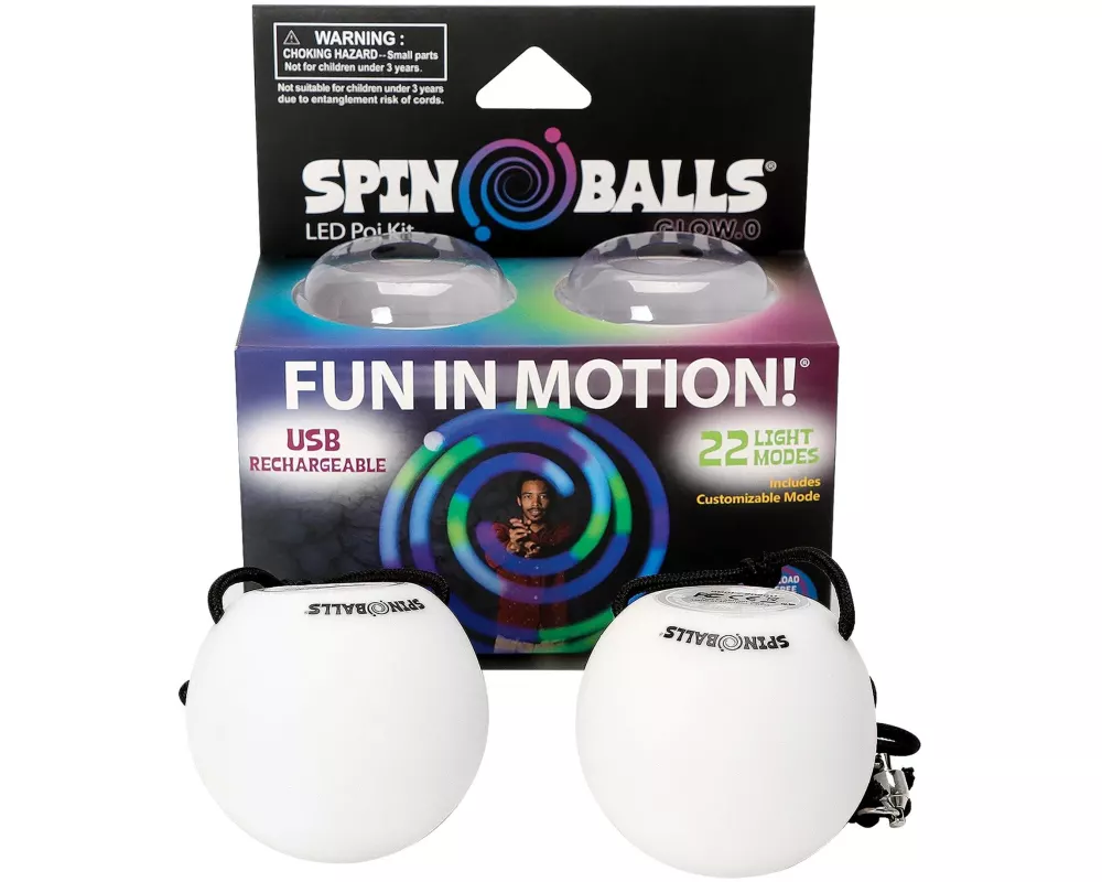 SPINBALLS Glow.0 Spinballs Glow.0 LED Poi Balls
