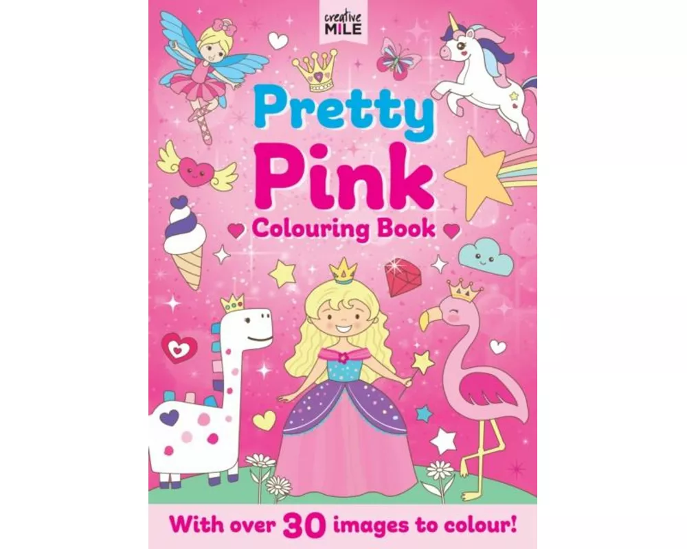 Pretty Pink Colouring Book