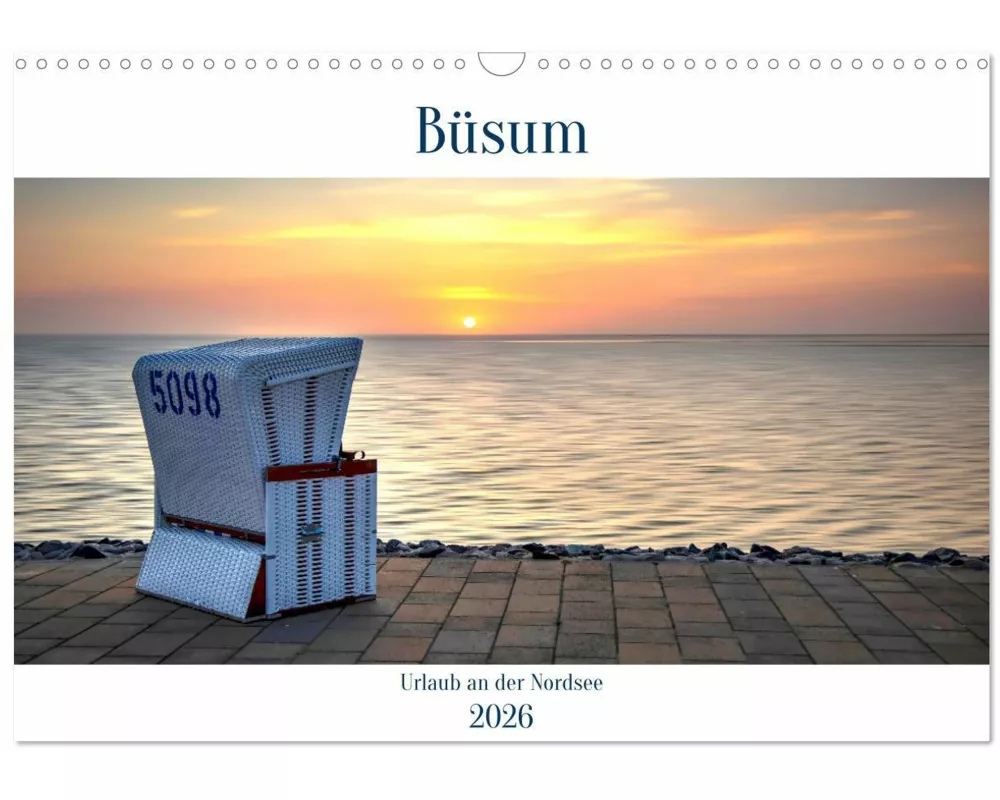 Büsum - Urlaub an der Nordsee (Wandkalender 2026 DIN A3 quer), CALVENDO Monatskalender