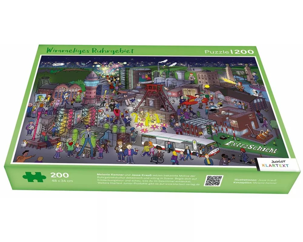 Puzzle Wimmeliges Ruhrgebiet