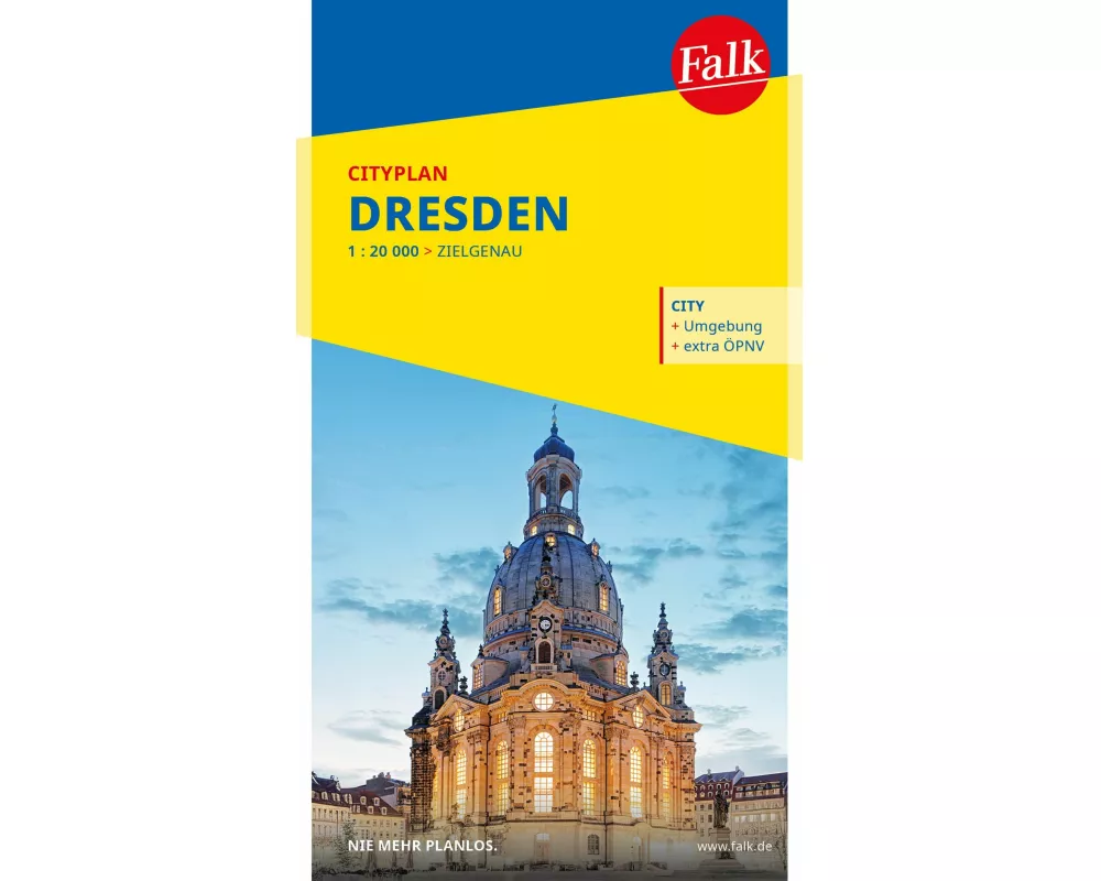 Falk Cityplan Dresden 1:20.000