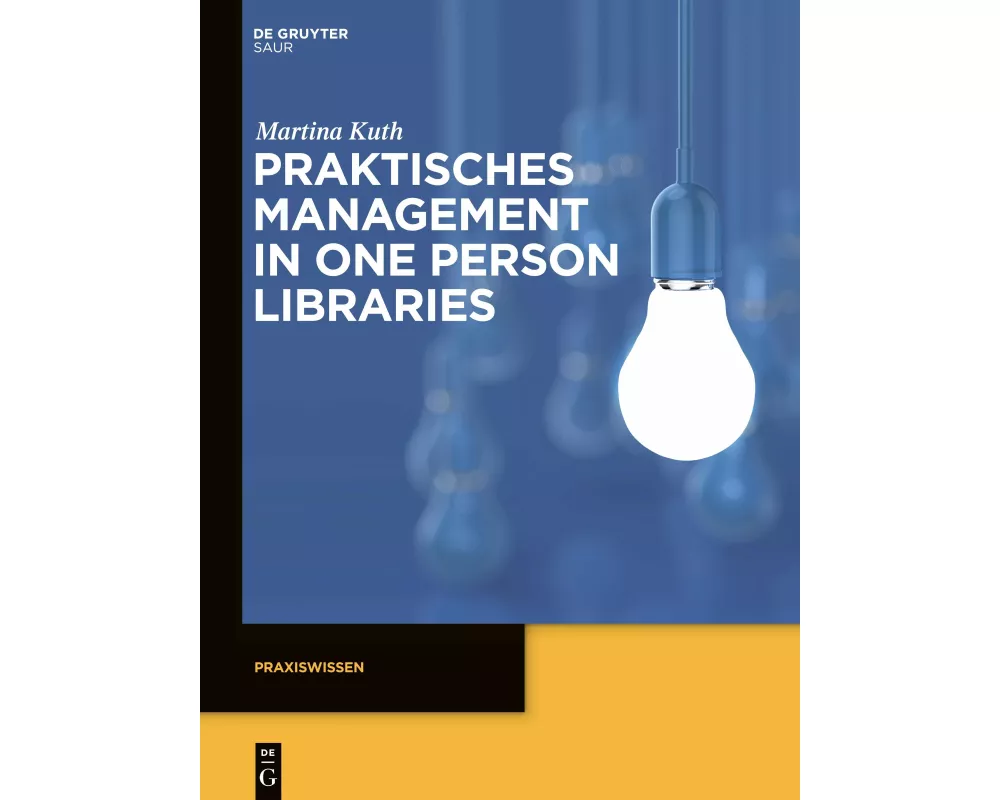 Praktisches Management in One Person Libraries