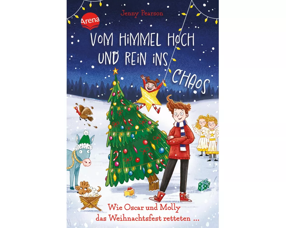 Vom Himmel hoch und rein ins Chaos. Wie Oscar und Molly das Weihnachtsfest retteten …