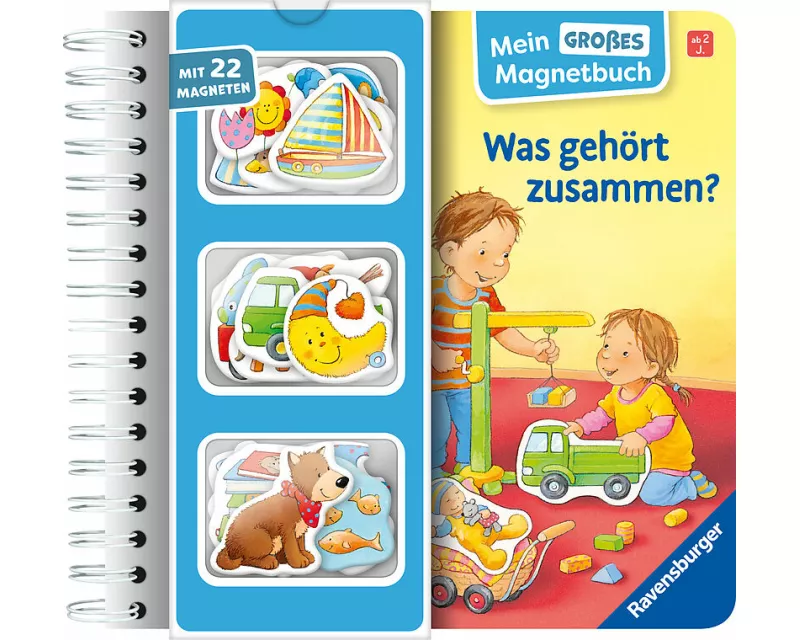 Mein großes Magnetbuch - Was gehört zusammen?