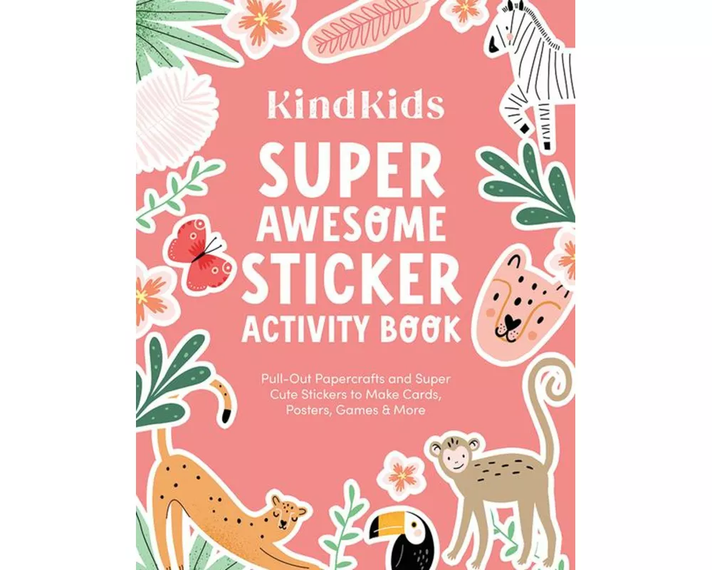 KindKids Super Awesome Sticker Activity Book