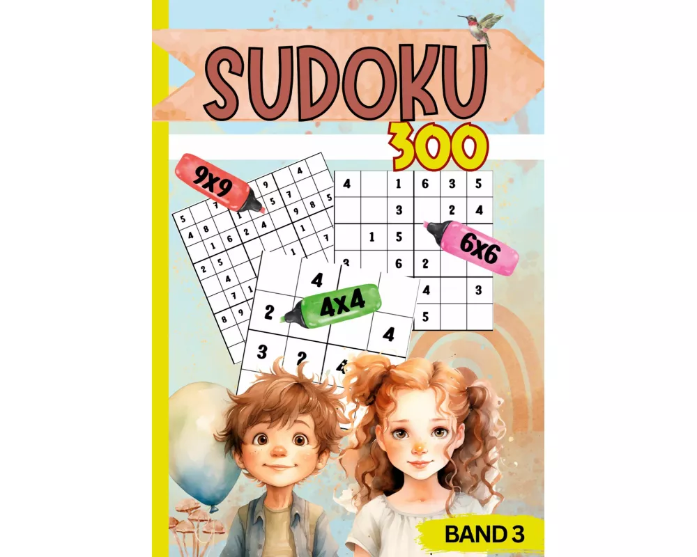 Sudoku für Kinder- 300 Sudokus