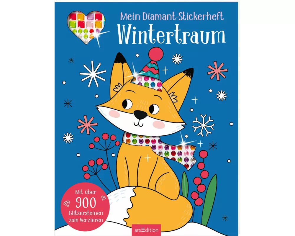 Mein Diamant-Stickerheft – Wintertraum