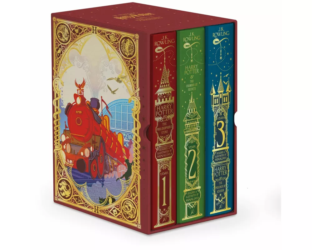 Harry Potter 1-3 Box Set: MinaLima Edition
