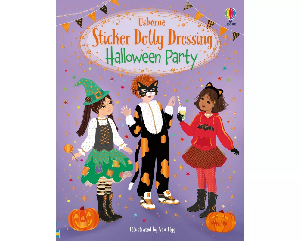 Sticker Dolly Dressing Halloween Party