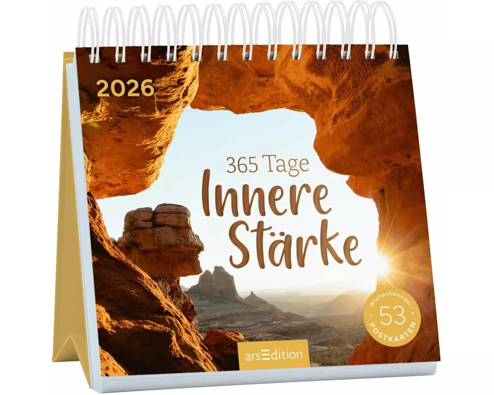 Postkartenkalender 365 Tage Innere Stärke 2026