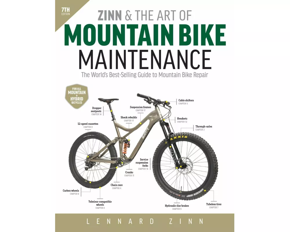 Zinn and the Art of Mountain Bike Maintenance, 7th Edition