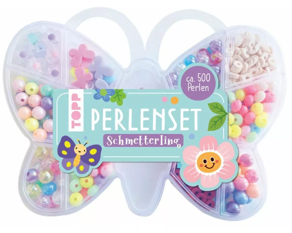 Perlenset Schmetterling
