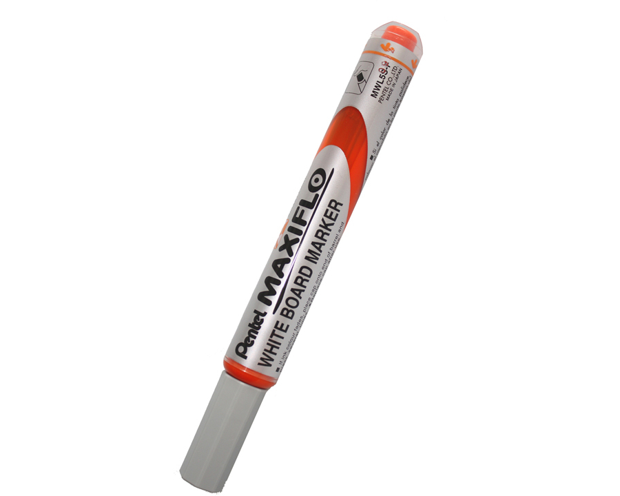 PENTEL Whiteboard Marker MAXIFLO 4mm MWL5S-F orange