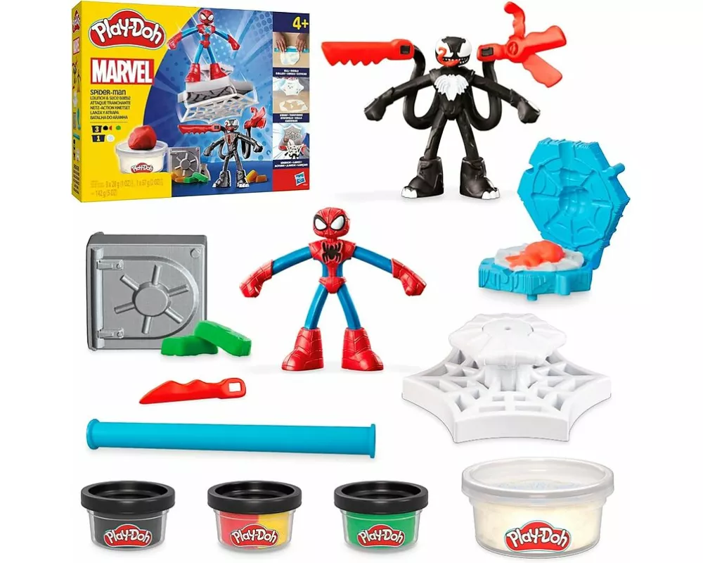 Play-Doh Spider-Man Netz-Action Knetset
