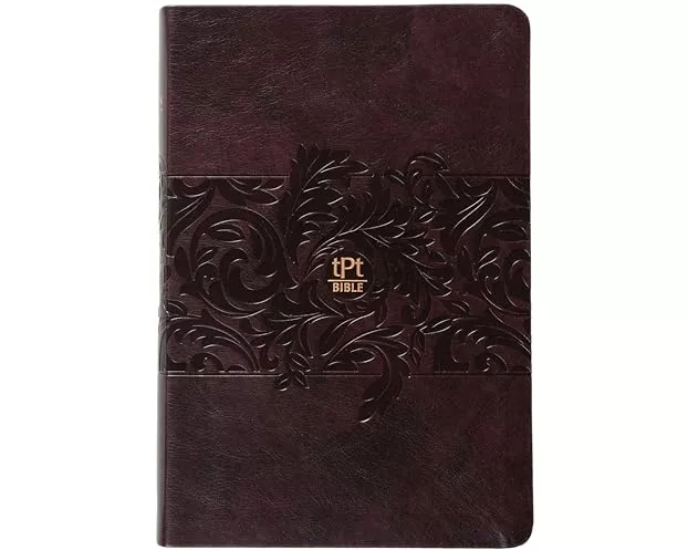 The Passion Translation New Testament (2020 Edition) Giant Print Plum