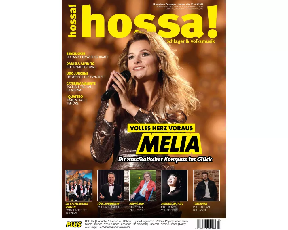 hossa! - Das Magazin für Volksmusik und Schlager! Ausgabe #23