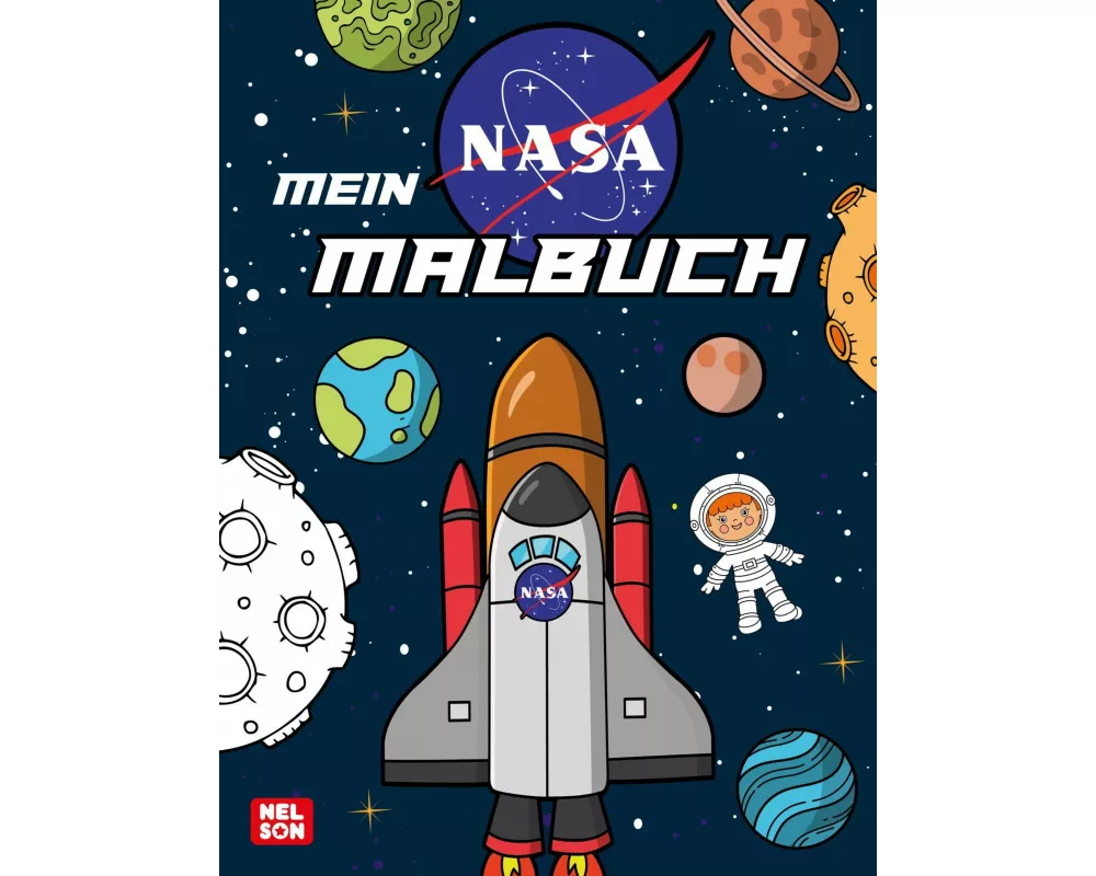 NASA: Mein Malbuch