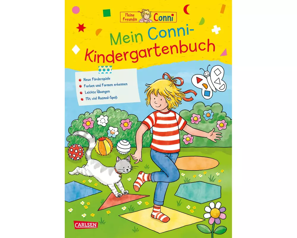 Conni Gelbe Reihe (Beschäftigungsbuch): Mein Conni-Kindergartenbuch