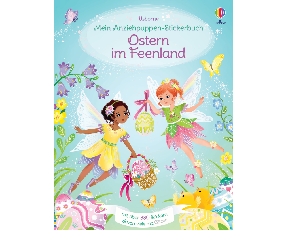 Mein Anziehpuppen-Stickerbuch: Ostern im Feenland