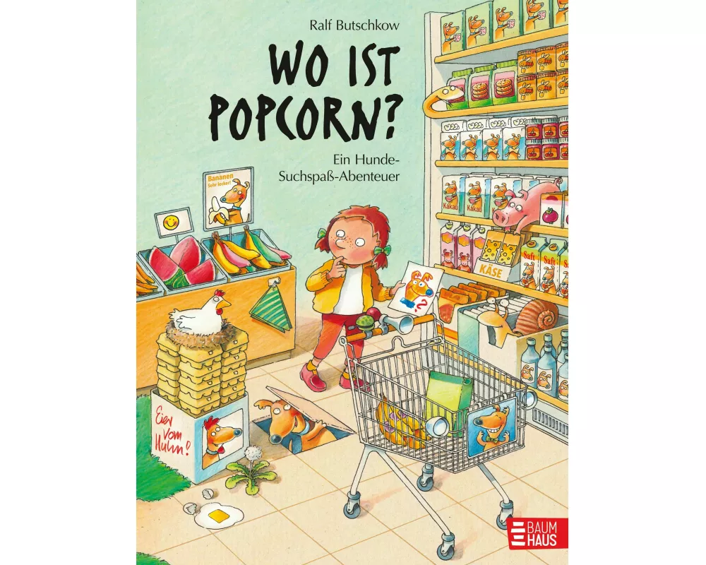 Wo ist Popcorn? Ein Hunde-Suchspaß-Abenteuer