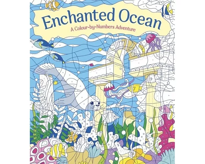 Enchanted Ocean: A Colour-by-Numbers Adventure
