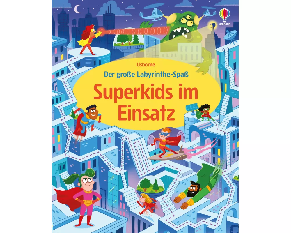 Der große Labyrinthe-Spaß: Superkids im Einsatz