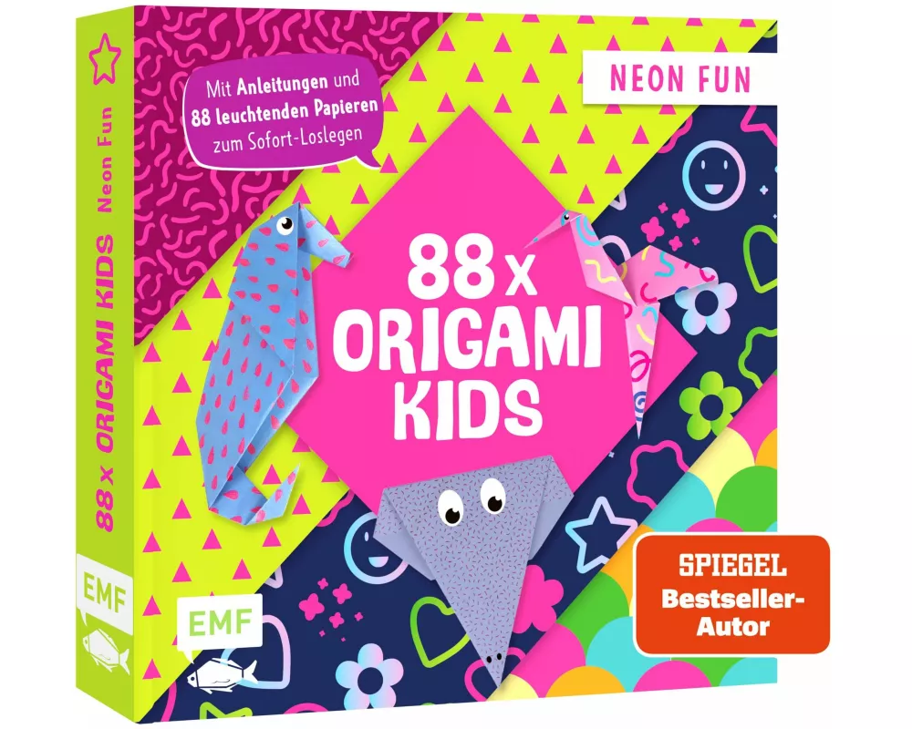 88 x Origami Kids – Neon Fun