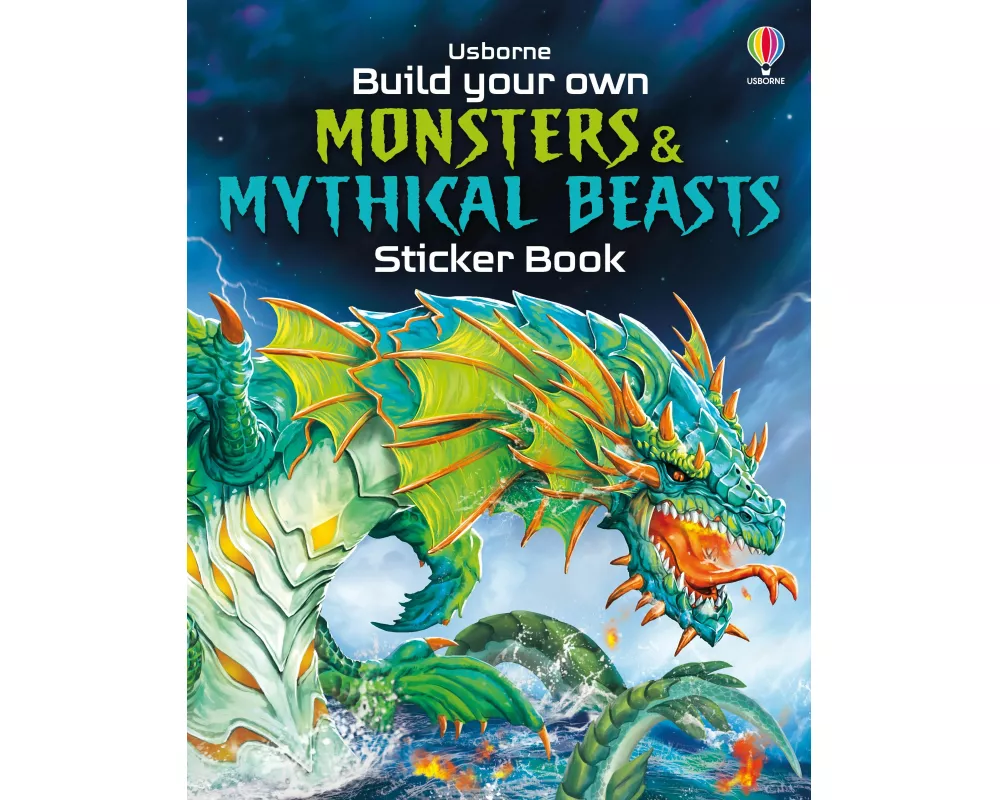 Build Your Own Monsters and Mythical Beasts Sticker Book
