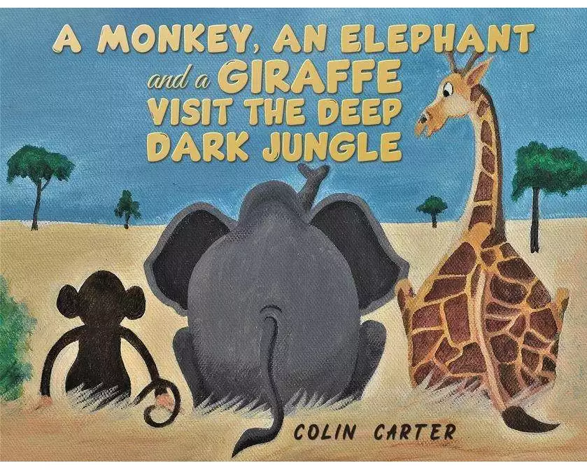 A Monkey, an Elephant and a Giraffe Visit the Deep, Dark Jungle