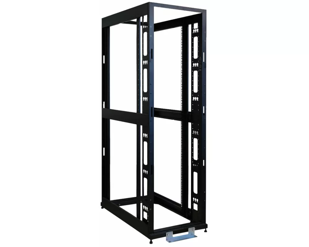 EATON TRIPPLITE 42U SmartRack, 4-Post, Mid-Depth, Open Frame Rack, Expansion Version - no sides, doors or roof