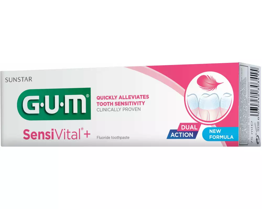 GUM Zahnpasta SensiVital+ 75 ml