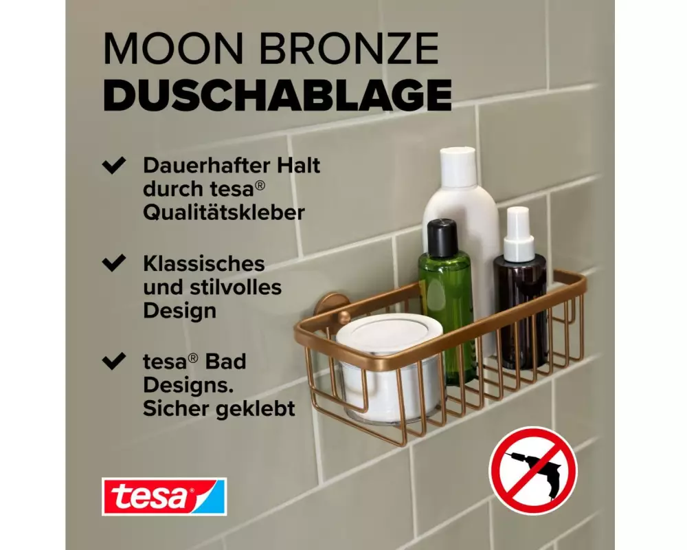 tesa MOON Bronze, Metall